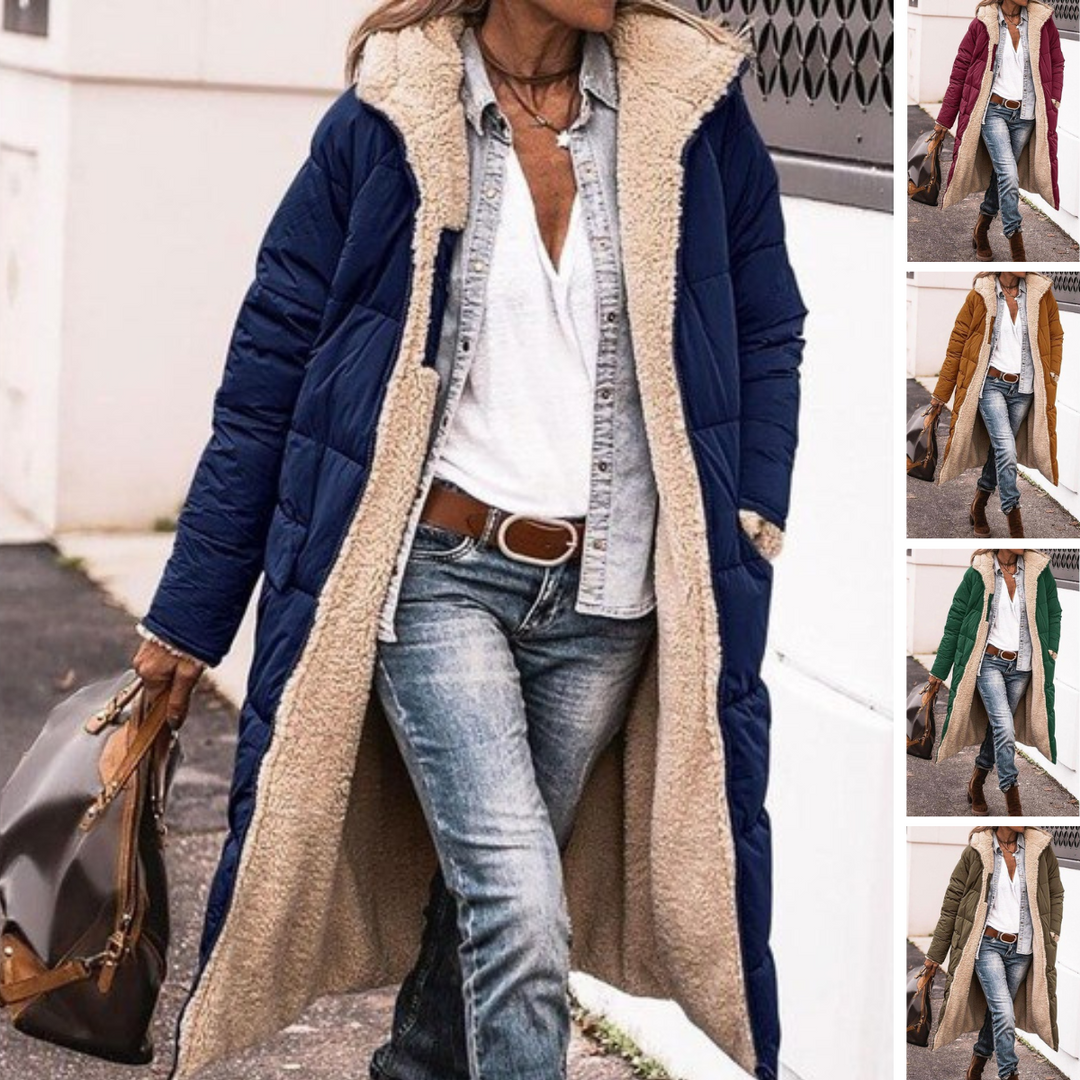 Elegant Reversible Coat for Women