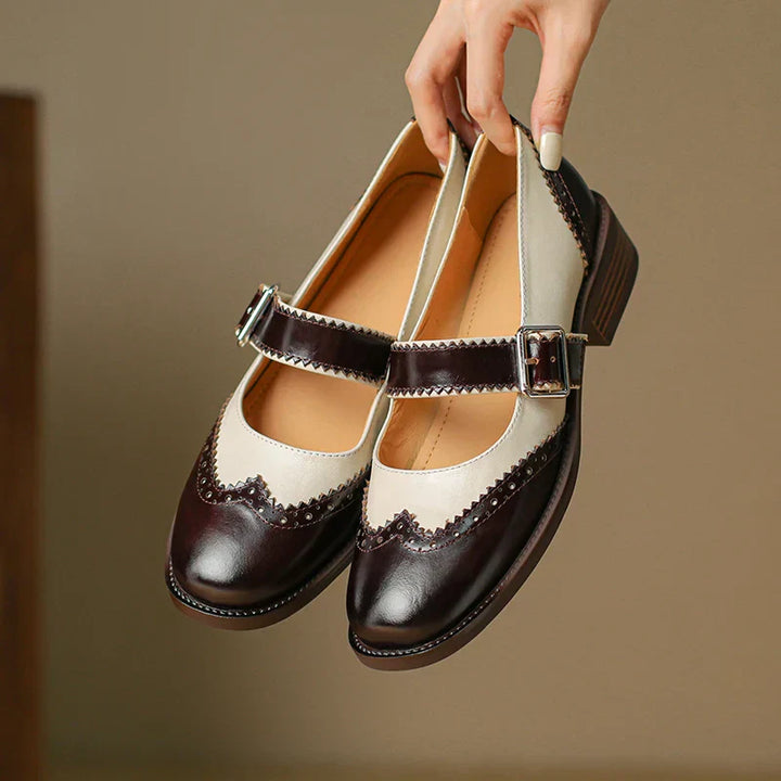 Miana| Miana Leather Mary Janes