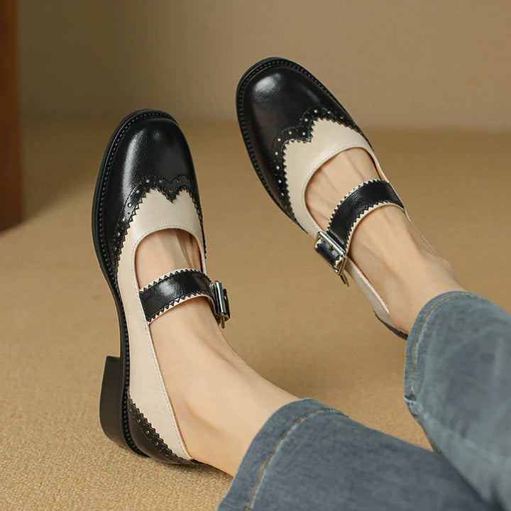 Miana| Miana Leather Mary Janes
