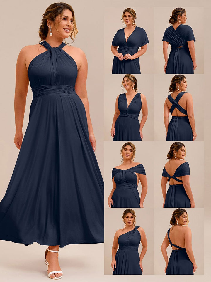 ever STYLES|High-Stretch Soft Versatile Convertible Bridesmaid Dress