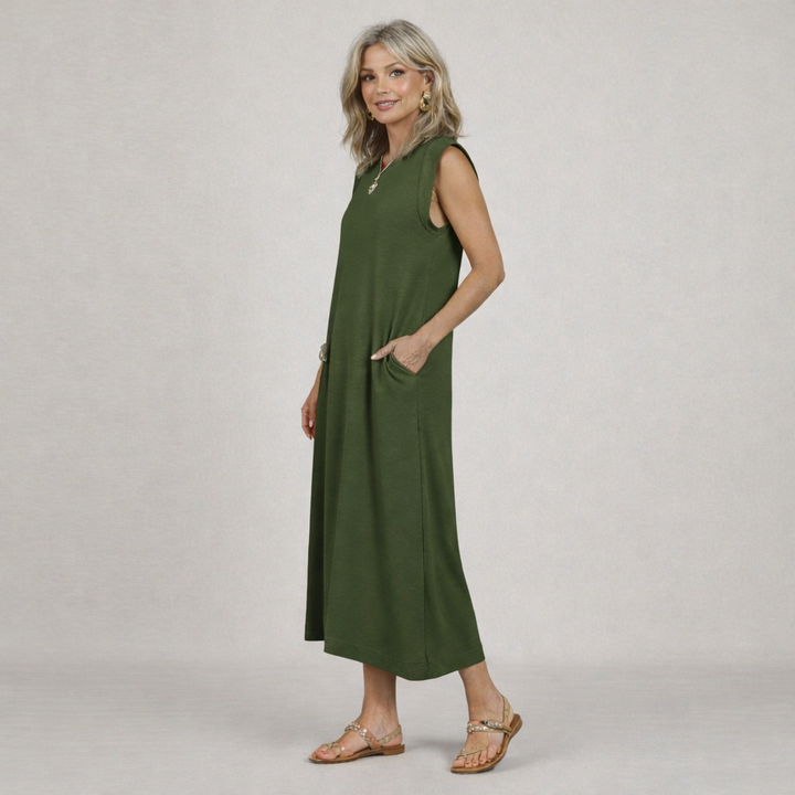 Rita | Sleeveless Maxi Dress